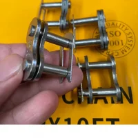 Khóa xích inox thẳng 1 dãy